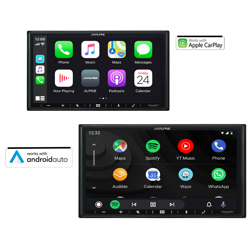 Alpine iLX-W650 Apple CarPlay Receivers